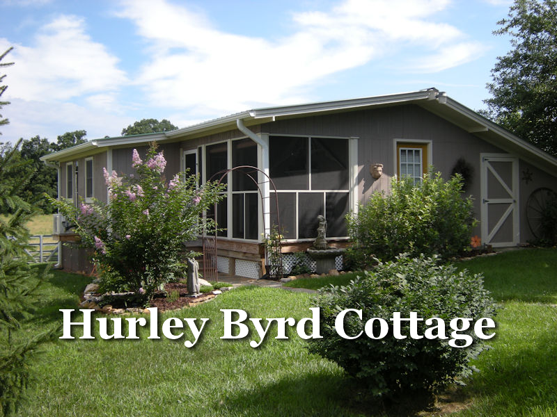 Hurley Byrd Cottage at Piney Hill Bed and Breakfast and Cottages Luray VA